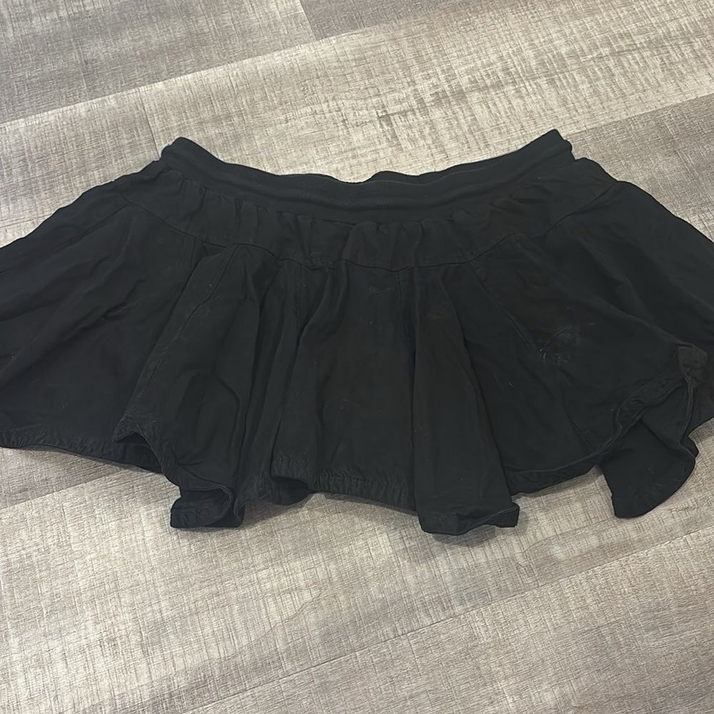 Anthropologie daily practice black skirt - Picture 4 of 7